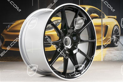 19-inch Boxster Spyder wheel set, special Black Edition model, 10J x 19 ET42 + 8,5J x 19 ET55