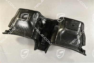 GT3RS Clubsport, Sitzmulde Abdeckung, hinten, Schwarz / Silber