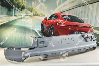 Coupe, Rear bumper cover, Sport Design