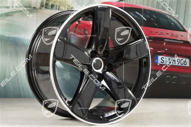 19" Felge "SportClassic", 9J x 19 ET21, schwarz hochglanz