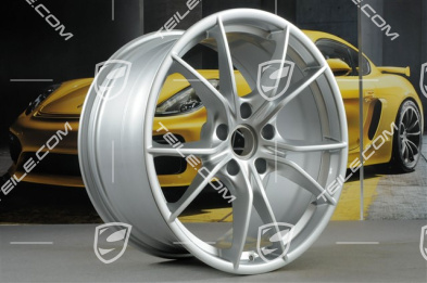 20" Komplet felg Carrera S IV, 8J x 20 ET57 + 10J x 20 ET45, brylantowy chrom