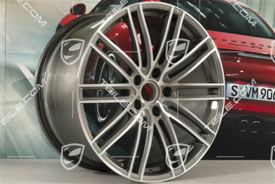 21" Felge Turbo IV, 11,5J x 21 ET69, Titan