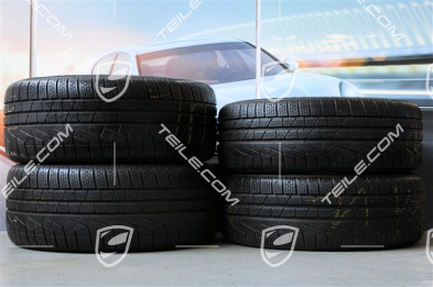17" Boxster II Winterräder Satz, Felgen 6,5J x 17 ET55 + 8J x 17 ET40 +  NEUE Winterreifen 205/55 R17 + 235/50 R17