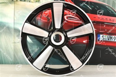 20+21" Felgensatz Sport Classic, Felgen: vorne 9,5J x 20 ET44 + hinten 12J x 21 ET70