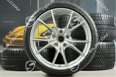 20-inch winter wheels set Carrera S (IV), rims 8,5J x 20 ET49 + 11J x 20 ET78 + Michelin Pilot Alpin PA4 N1 winter tyres 245/35 R20 + 295/30 R20