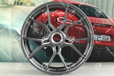20-inch GT3 wheel rim, 9.5J x 20 ET46, dark silver
