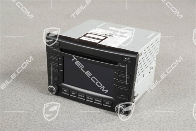 Radio CDR 30, Black matte / Galvano silver