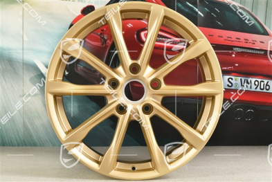 19-inch wheel rim Boxster S, 8J x 19 ET57, aurum satin matt