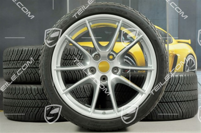 20" Carrera S (III) winter wheel set  wheels 8,5J x 20 ET51 + 11J x 20 ET52 + NEW Michelin winter tyres 245/35 ZR20 + 295/30 ZR20, with TPMS.