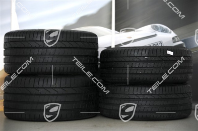 20" Carrera Classic II Sommerräder Satz, 8,5J x 20 ET51 + 11J x 20 ET70, Pirelli Sommerreifen 245/35 ZR20 + 295/30 ZR20