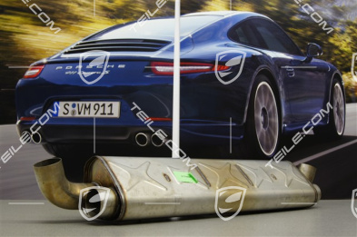 Main silencer, Turbo, Facelift 09-
