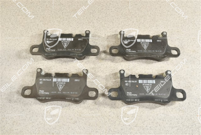 PCCB brake pads, Cayman GT4