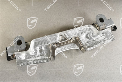 Rear bumper support rail