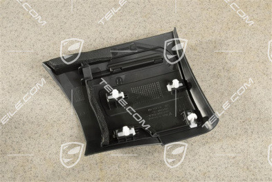 Abdeckungleiste für Kotflügel, Aluminium-Paket, Schwarz, R