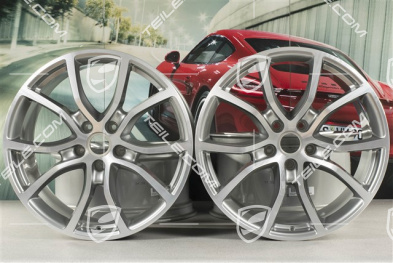 21" Felgensatz Cayenne Exclusive Design, 11J x 21 ET49 + 9,5J x 21 ET46, für den Cayenne Coupé