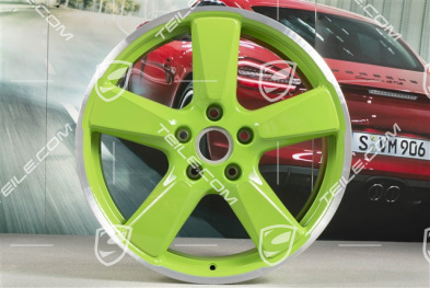 20" Felge, Sport Classic, 9,5J x 20 ET65, Lizard green