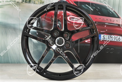18-inch wheel Macan S, 9J x 18 ET21, black high gloss