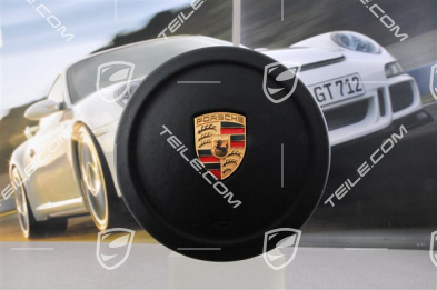 Airbag, Leder, schwarz