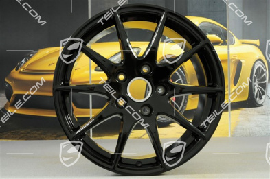 18" Felga Panamera S, 9J x 18 ET53, czarny wysoki połysk