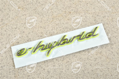 "e-hybrid" Schriftzug / Emblem, seitlich, R