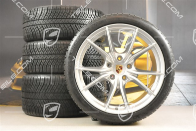 20-inch winter wheels set Carrera S (IV), rims 8,5J x 20 ET49 + 11J x 20 ET78 + Michelin Pilot Alpin PA4 N1 winter tyres 245/35 R20 + 295/30 R20