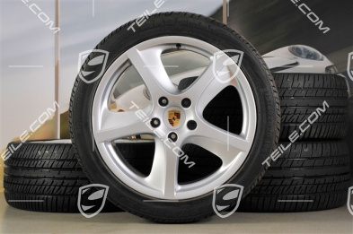 20" Sommerräder Satz Cayenne SportTechno, vo. 9" + hi. 9" ohne RDK