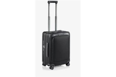 Porsche Design Roadster Nylon 4W Trolley, made of water-repellent nylon and leather, black, size S / 43 litres, 240 x 380 x 550 mm