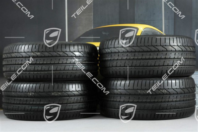 18" Panamera S Sommerräder Satz, Felgen 8J x 18 ET59 + 9J x 18 ET53 + Reifen Pirelli P-Zero 245/50 R18 + 275/45 R18