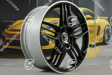 20" Felge, Sport Design, 8,5J x 20 ET51, schwarz hochglanz