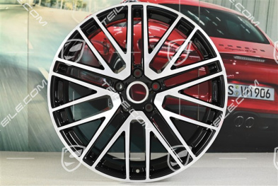 22" Felga Turbo Design, 11,5J x 22 ET61, czarny wysoki połysk