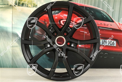 21" Felga Cayenne Exclusive Design, 9,5J x 21 ET46, czarny satynowy mat