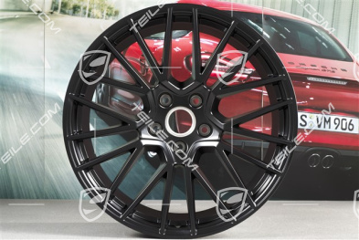 21" Felge Cayenne RS Spyder, 11J x 21 ET58, Schwarz-Seidenmatt