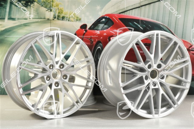 21" Komplet felg Cayenne RS Spyder Design, 11J x 21 ET49 + 9,5J x 21 ET46