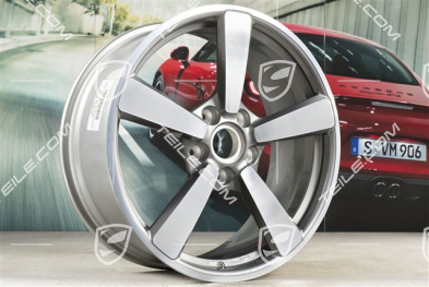 20-inch Carrera Exclusive wheel rim, 8,5J x 20 ET53, Platinum Silver