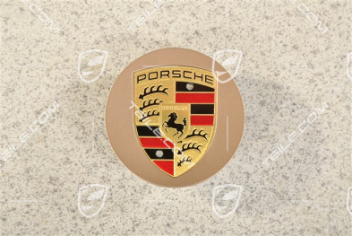 Radzierdeckel, konkav, Wappen farbig, Neodyme