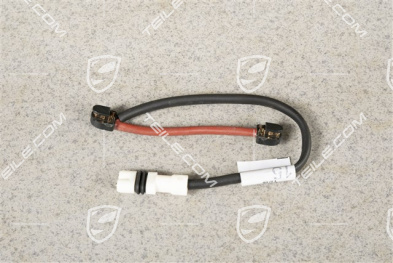 Brake pad wear sensor / warning contact, front axle, L
