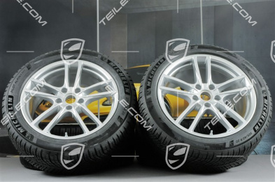 20-inch Cayenne COUPE Sport winter wheel set, rims 9J x 20 ET50 + 10,5J x 20 ET55 + NEW Michelin winter tyres 275/45 R20 + 305/40 R20, with TPMS