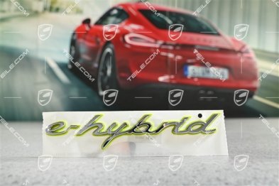 "e-hybrid" Schriftzug, seitlich, L