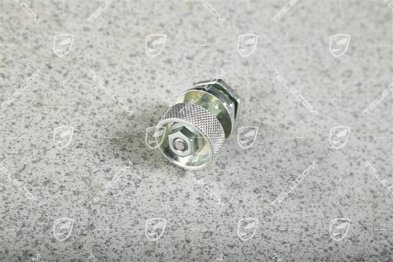 Tensioning element for headlight mounting