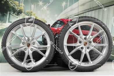 20-inch winter wheels set Carrera S (IV), rims 8,5J x 20 ET49 + 11J x 20 ET56 + Pirelli Sottozero II winter tyres 245/35 R20 + 295/30 R20