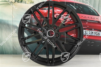 22" felga Macan RS Spyder Design, 11J x 22 ET47, czarny satynowy półmat