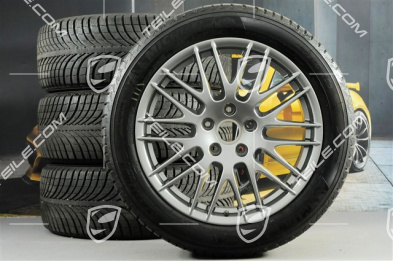 20" koła zimowe, komplet "RS Spyder Design" facelift 2014-2017, felgi 9J x 20 ET57 + NOWE opony zimowe Michelin 275/45 R20, z czujnikami ciśnienia RDK