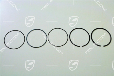 Set of piston rings, 3.6L 239kW