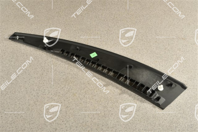 Defroster trim, Black, R