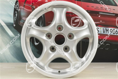 16-inch alloy wheel, front, 7J x 16 ET55
