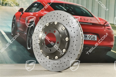 PCCB ceramiczna tarcza hamulcowa, 991.2 C2/C2S/C4/C4S/991.1 Turbo/991.2 Turbo, minimalnie uszkodzony rant, R
