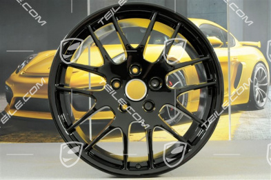 20-inch RS Spyder wheel rim set, 9,5J x 20 ET65 + 10,5J x 20 ET65, for winter tires, black high gloss