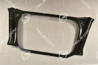 Luggage compartment, closing part / frame, upper part