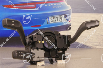 Steering column switch, headlamp washer, automatic speed control, multi-function