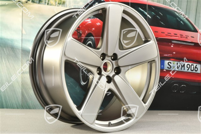21-inch wheel rim "Sport Classic", 9,5J x 21 ET 27, platinum satin matt